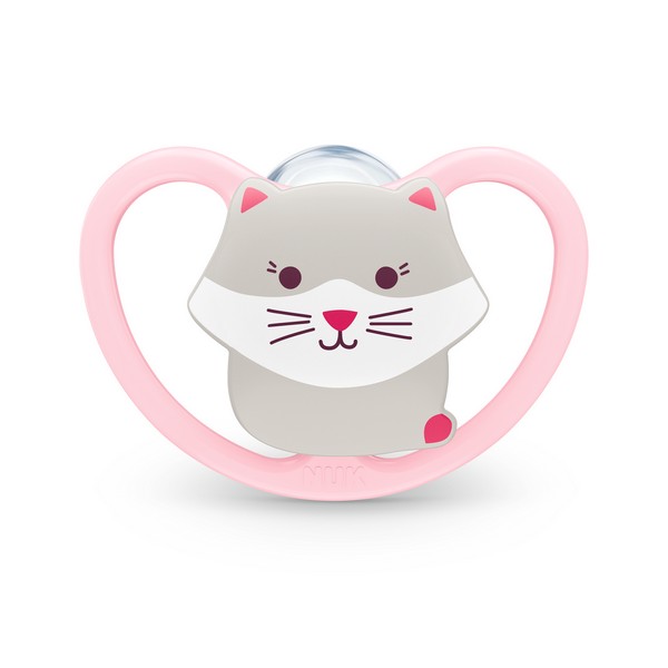 Продукт NUK Space - биберон залъгалка силикон 0-6 мес. 1бр + box - 0 - BG Hlapeta